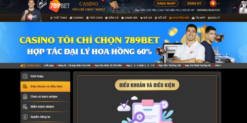 Đáp ứng điều khoản 789Bet để thực hiện dễ dàng